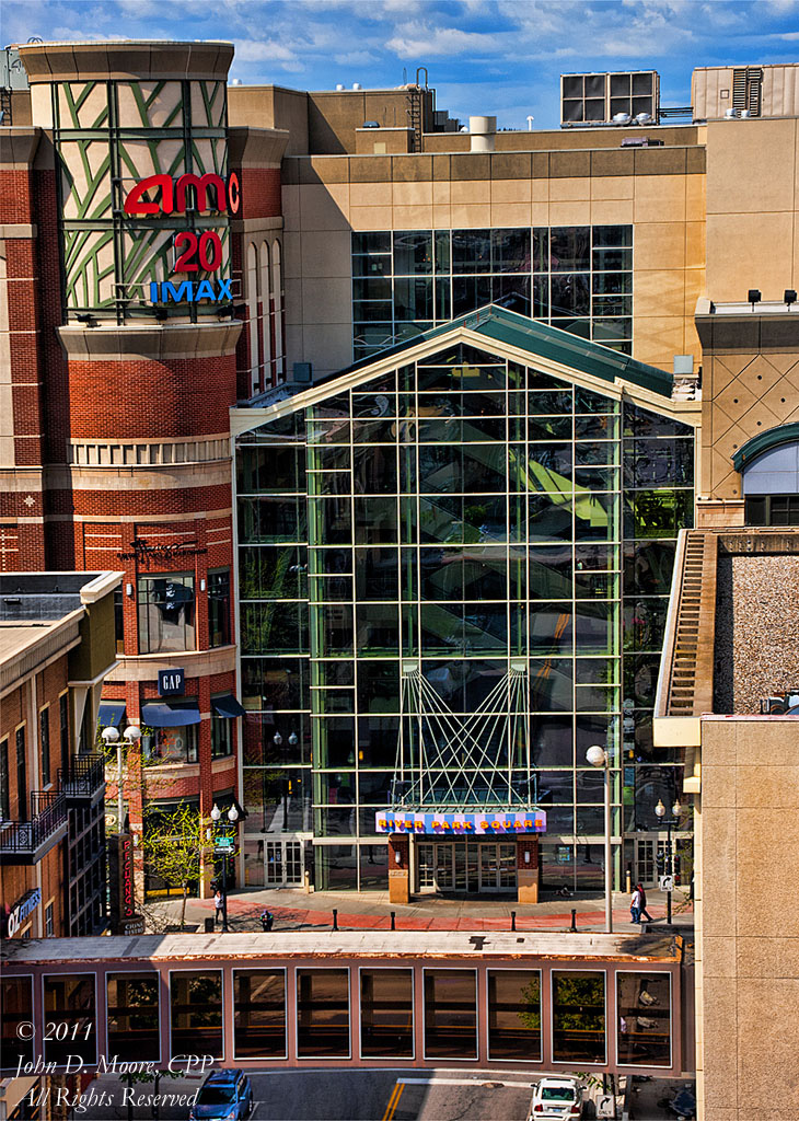 Spokane's Riverpark Square Mall, in downtown Spokane, Washington.