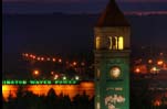 A look at the Clocktower in Riverfront Park.   Spokane, Washington