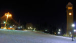 Riverfront Park, a very cold night, Night photos, Spokane, Washington, December 2005